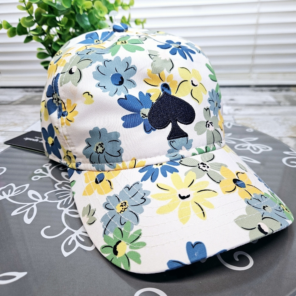 NWT Kate Spade French Cream Floral Cap - Picture 12 of 15